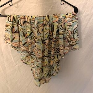 H&M vacation skirt multicolor